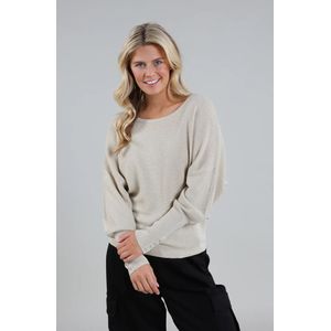 Nukus Ss24065 batwing pullover lurex