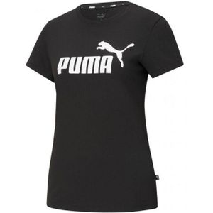 Puma - Dames ess logo T-shirt - Katoen - Korte Mouwen - Duurzaam
