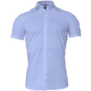 Marvelis - Heren Overhemd - Katoen - Korte Mouwen