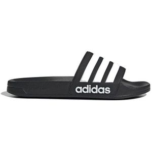 Adidas - Adilette Shower - Badslippers - Zwart - Cloudfoam