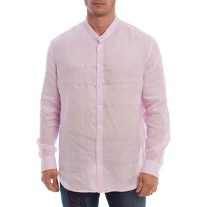 Emporio Armani - Overhemd - Wit - 100% Linnen