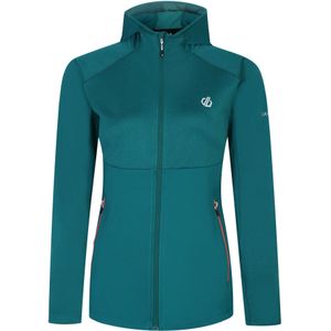 Dare2b - Convey II Hooded Core Stretch Midlayer - Zwart - Gerecycled Polyester