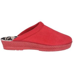 Rohde - Neustadt - Dames Slof - Rood - Suède - Antislip Buitenzool