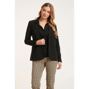 Smashed Lemon 24724 zwarte travel kwaliteit blazer