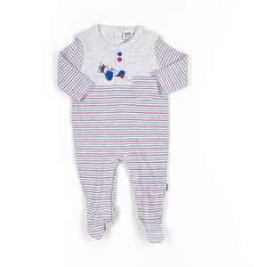 Romper met lange mouwen en ronde hals 18260356 baby