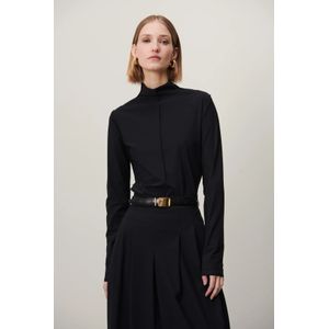 Jane Lushka Zara top technical jersey black