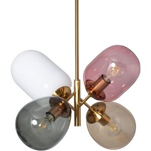De Lampenbaas Moderne metalen/glazen e27 hanglamp -