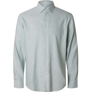 Selected Homme - Herenhemd - Met Haifiskraag - Normale Pasvorm