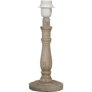 Clayre & Eef Lampenvoet Ø 12x31 cm hout rond lampvoet