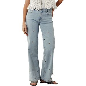 Tramontana - Flared Broek - Lichtblauw - Dames