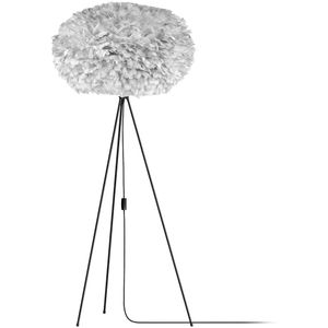 Umage Eos x-large vloerlamp light grey met tripod zwart Ø 75 cm