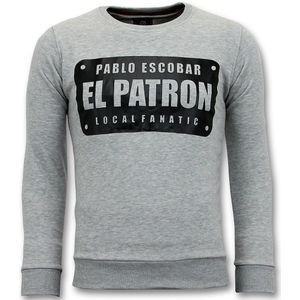 Local Fanatic Sweater pablo escobar el patron