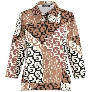 Frank Walder - Top - Zand - Lange Mouw - NOS725407