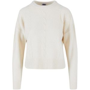 Urban Classics Dames kabelbrei-jumper