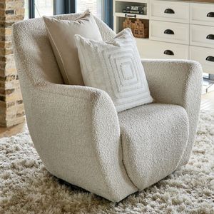 Rivièra Maison The jill swivel chair white sand