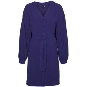 Vero Moda Vmeye ls abk dress wvn btq ga aubergine