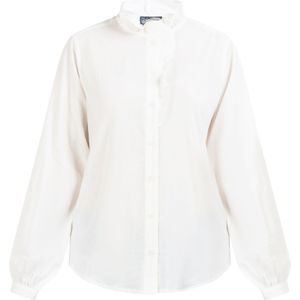 Dreimaster Bloes met lange mouwen teylon Dames wolwit