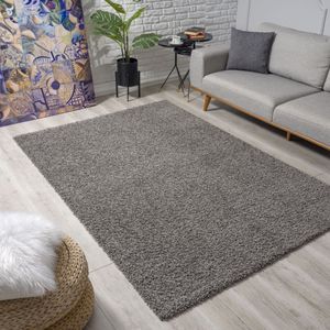 Muratap Loca shaggy vloerkleed hoogpolig- 300x300 cm vierkant