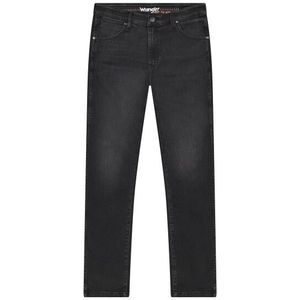 Wrangler Larston heren slim-fit jeans black fog