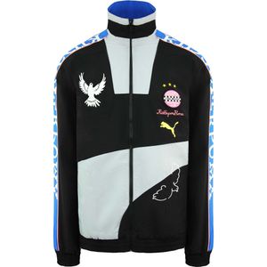 Puma - x KidSuper Studios - Track Jacket - Blauw - Lange Mouw