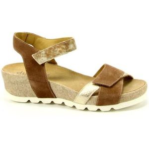 Durea - 7403 - Sandalen - Bruin - Wijdte G