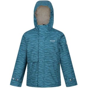 Regatta - Waterdichte Jas - Zebraprint - Kinderen - Fleece Voering - Hydrafort