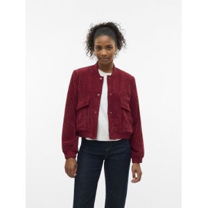 Vmrainie - Jas - Hoogsluitend - Lange Mouwen - Kort - Volledig Gevoerd