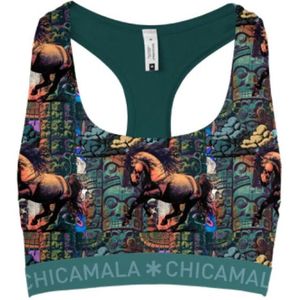 Muchachomalo - Girls 1-pack - Racer Back - Print/Multi