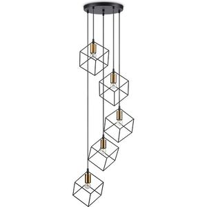 Ideal Lux ice hanglamp metaal e27 -
