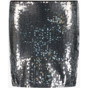 Patrizia Pepe - 7G0122 - Kinderrokje - Zilver - Sequins - Winter 2024