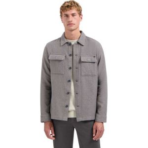 Overshirt - Bouclestof - Met Knopen