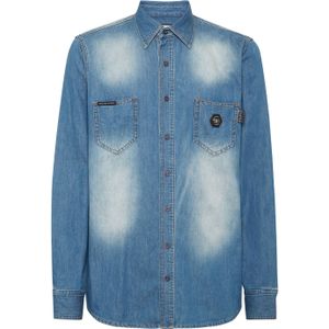 Denim Shirt Skull&Bones
