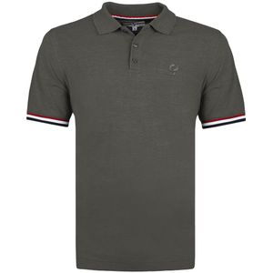 Q1905 Polo shirt bloemendaal donker