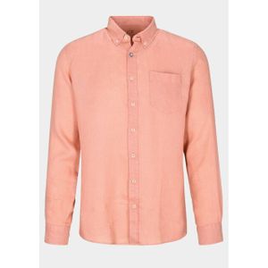 Commander - 213013076/442 - Casual Hemd - Roze - Lange Mouw