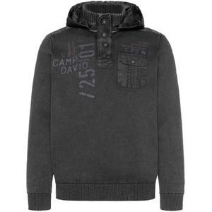 Camp David - Gebreide Trui - Stone-washed - Heren