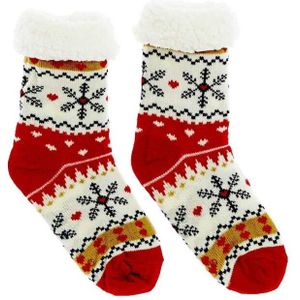 Unique Living - Kerstsok Reindeer Dessin 4 Maat 36-38