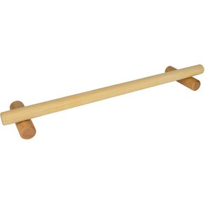 QUVIO Houten kledingrek stang hout 45 cm bruin