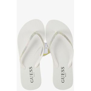 GUESS - Teenslippers - Zwart - Kunststof - Met Strass-Steentjes