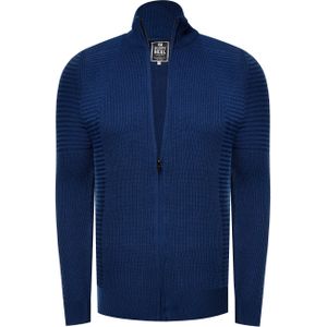 Rusty Neal - Gebreide Jas - Biker-stijl - Slim Fit Pasvorm