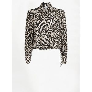 Dante 6 D6 cheska printed pussy bow blouse