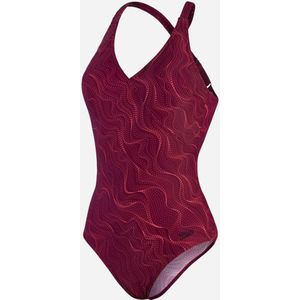 Speedo Lexi printed shaping 1p red/pur 003071-15106