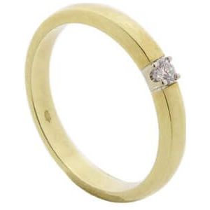 Christian Bicolor gouden ring