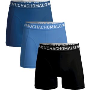 Muchachomalo Jongens 3-pack boxershorts effen