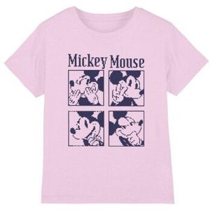 Disney Kinderen/kinderen mickey mouse pixelated t-shirt