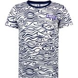 B.Nosy Jongens t-shirt allover wave print limit