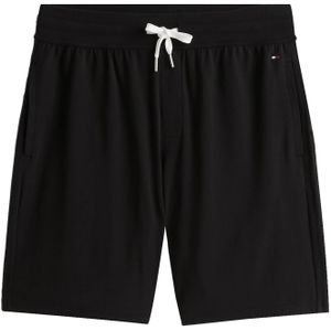 Korte Broek - Zwart - Met Koord - Logoborduursel