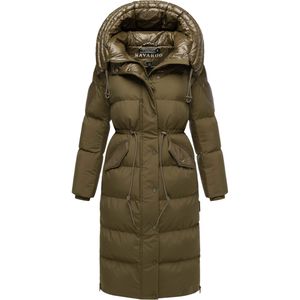 Navahoo - Knusperherz - Gewatteerde Mantel - Met Taillekoord en Capuchon