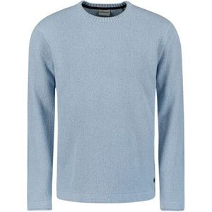 No Excess - Frote Trui - Lichtblauw - Regular-Fit