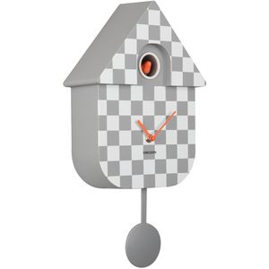 Karlsson wandklok modern cuckoo checker muis