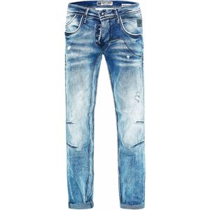 Rusty Neal - Herenjeans - Regular Fit - Blauw - Katoen